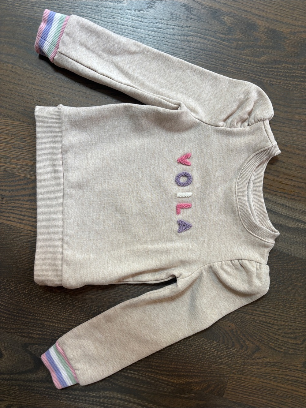 Janie and Jack Voila Sweatshirt Size 4 - Never worn !